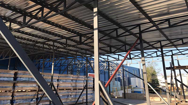 Çelik Fabrika Çatısı